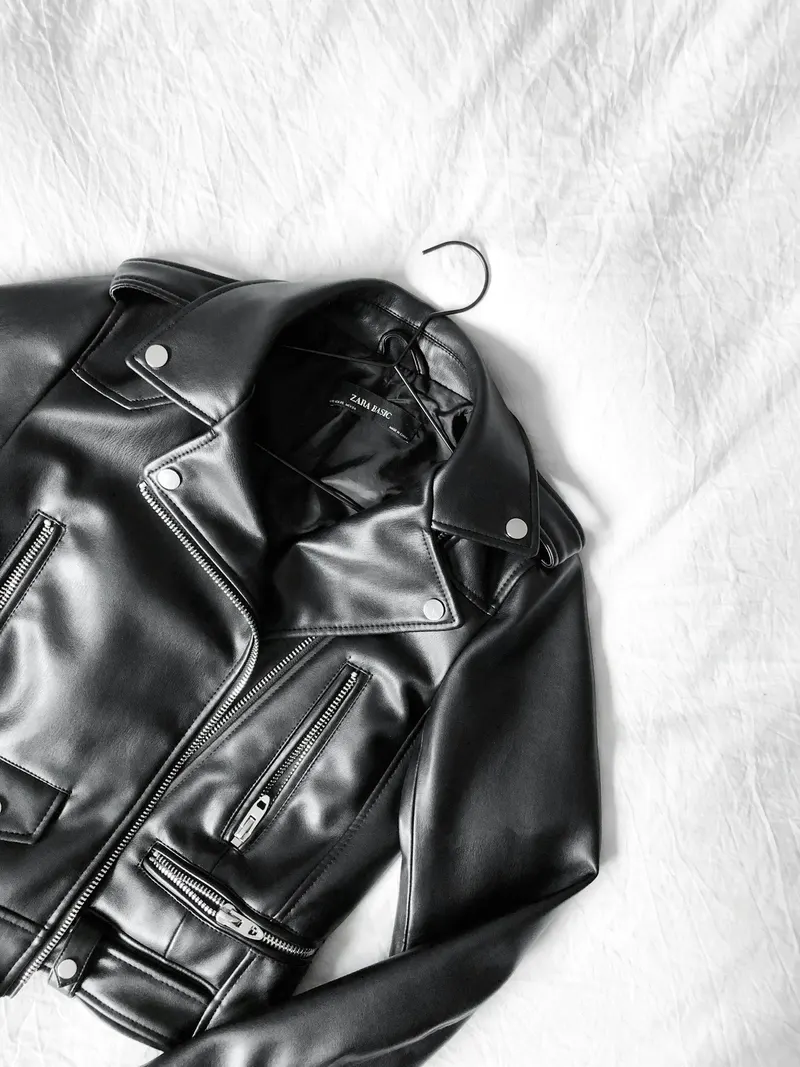 Blouson en cuir
